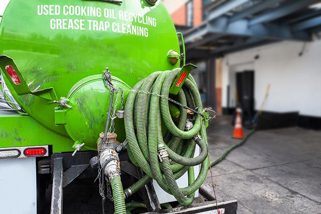 Grease Trap Cleaning of Lewiston workers